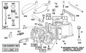 CylinderCylinderheadGuards Diagram and Parts List for 093902-0122-02  Briggs and Stratton Engine